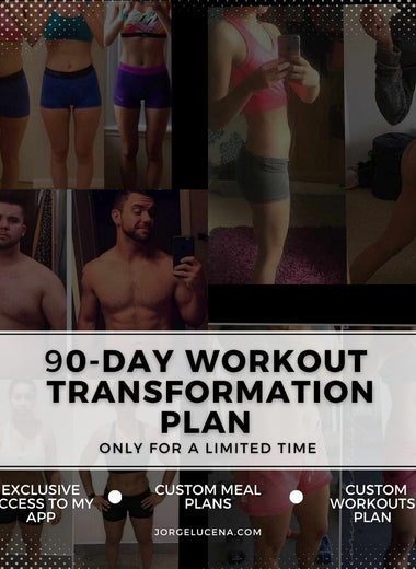 90-Day Custom Workout Transformation - Jorge Lucena