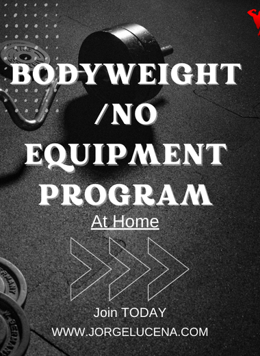 At Home: Bodyweight/No Equipment Program