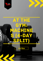 At the Gym: Machines (4-Day Split)